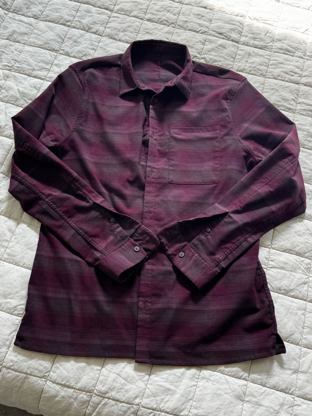 Mens Lululemon Wool Flannel - Size L